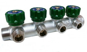 Коллектор FAR 3/4" x 1/2" х 4 выхода плоский под прокладку (FK 3821 3412ТР. фар) Коллектор FAR 3/4" x 1/2" х 4 выхода плоский под прокладку (FK 3821 3412ТР. фар)