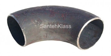 Отвод стальной черный 32 мм под сварку (под трубу 1 1/4")