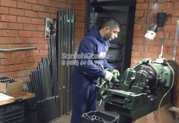 Нарезка резьбы на трубах 15, 20, 25, 32, 40, 50, 65, 80, 100 мм (черная) Нарезка резьбы на трубах 15, 20, 25, 32, 40, 50, 65, 80, 100 мм (черная)